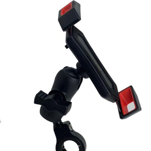 Nukrotech mls-54 mafsallı gidon aparatlı motosiklet telefon tutucu - ride4moto Nukrotech MLS-54 Mafsallı Gidon Aparatlı Motosiklet Telefon Tutucu - Ride4Moto