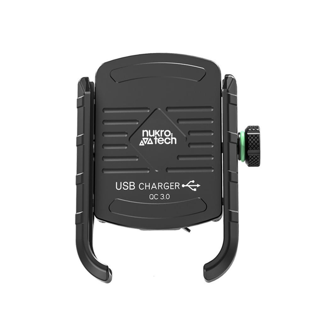 Nukrotech mr usb li motosiklet telefon tutucu - ride4moto Nukrotech MR USB li Motosiklet Telefon Tutucu