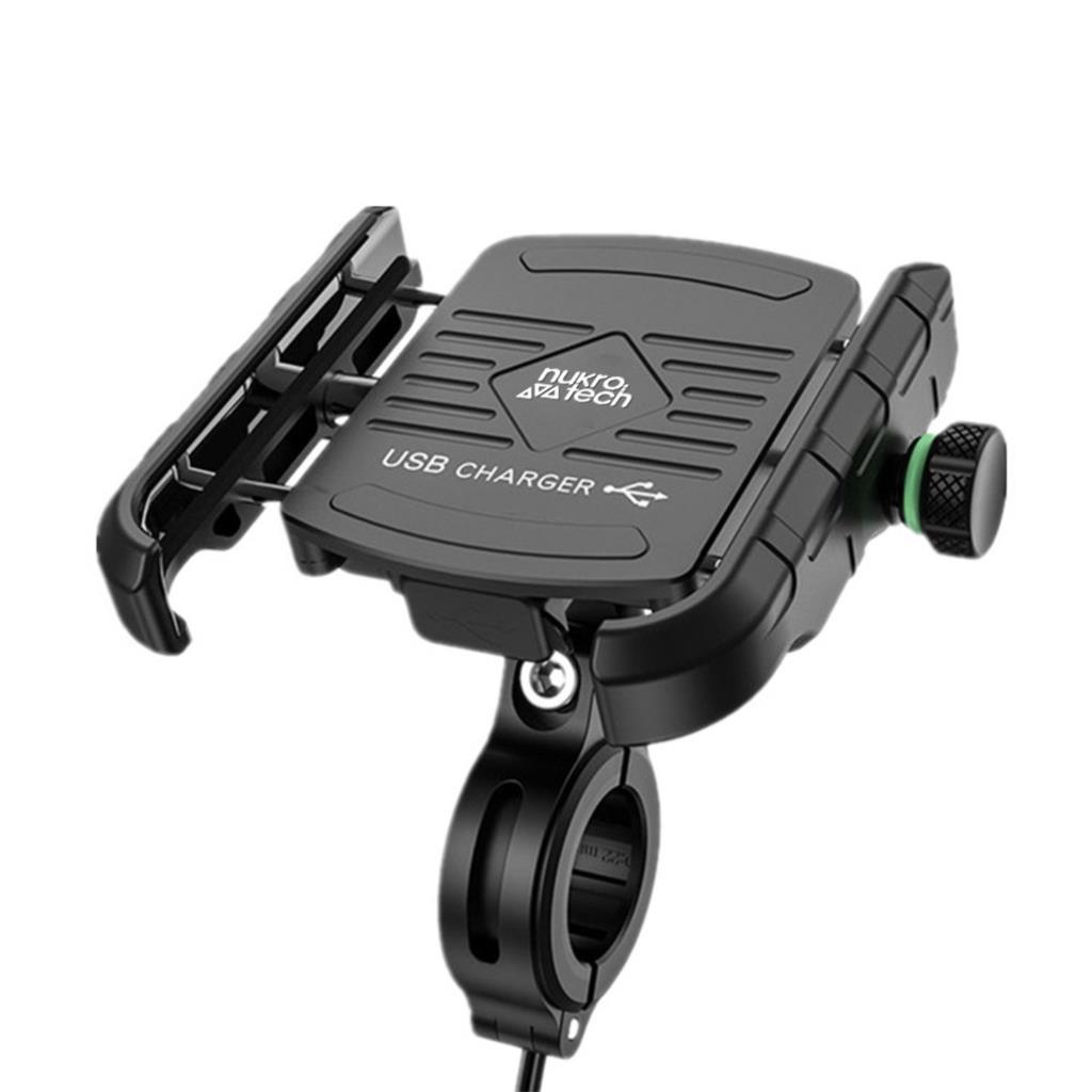 Nukrotech mr usb li motosiklet telefon tutucu - ride4moto Nukrotech MR USB li Motosiklet Telefon Tutucu - Görsel 3