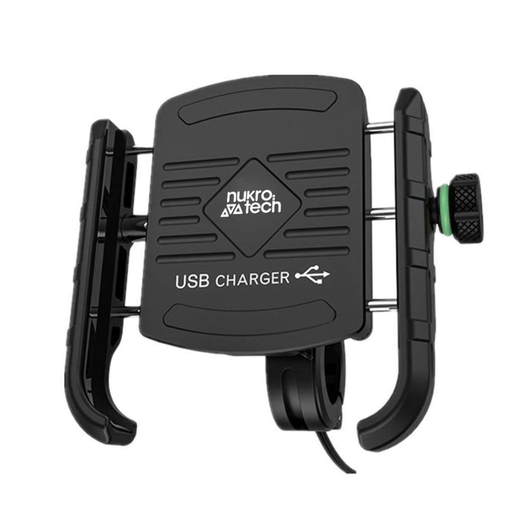 Nukrotech mr usb li motosiklet telefon tutucu - ride4moto Nukrotech MR USB li Motosiklet Telefon Tutucu - Görsel 4