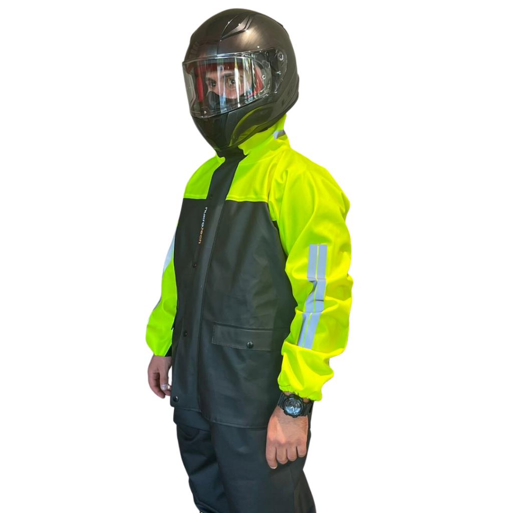 Nukrotech pvc astarlı motosiklet yağmurluğu - ride4moto Nukrotech PVC Astarlı Motosiklet Yağmurluğu