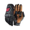 Prosev GL63 Siyah-Kahverengi Deri Eldiven - Ride4Moto