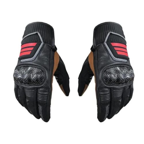 Prosev GL63 Siyah-Kahverengi Deri Eldiven - Ride4Moto