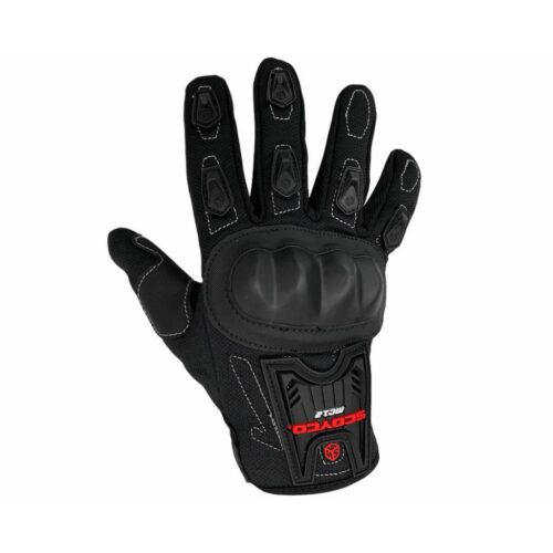Scoyco MC12-T Motosiklet Eldiveni Siyah - Ride4Moto