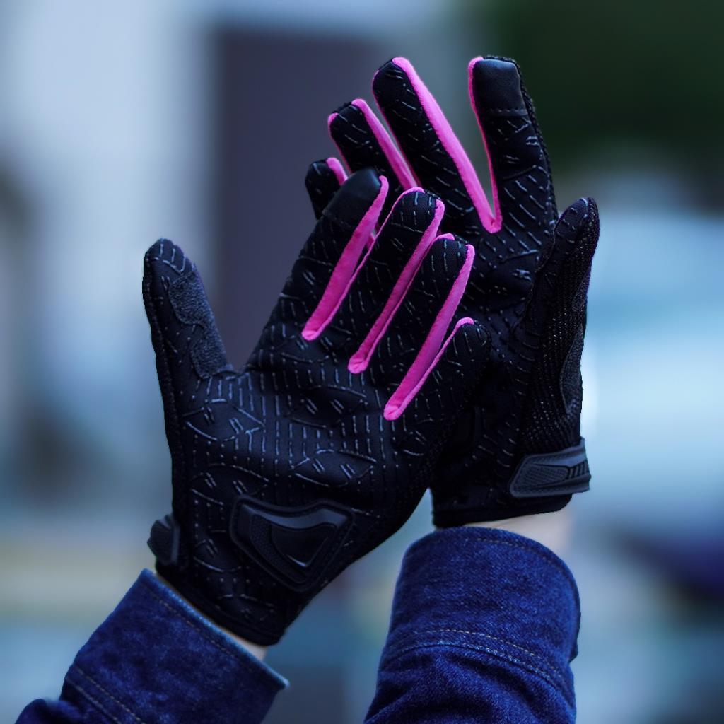 Scoyco mc44w pembe-siyah kadın motosiklet eldiveni - ride4moto Scoyco MC44W Pembe-Siyah Kadın Motosiklet Eldiveni - Görsel 2