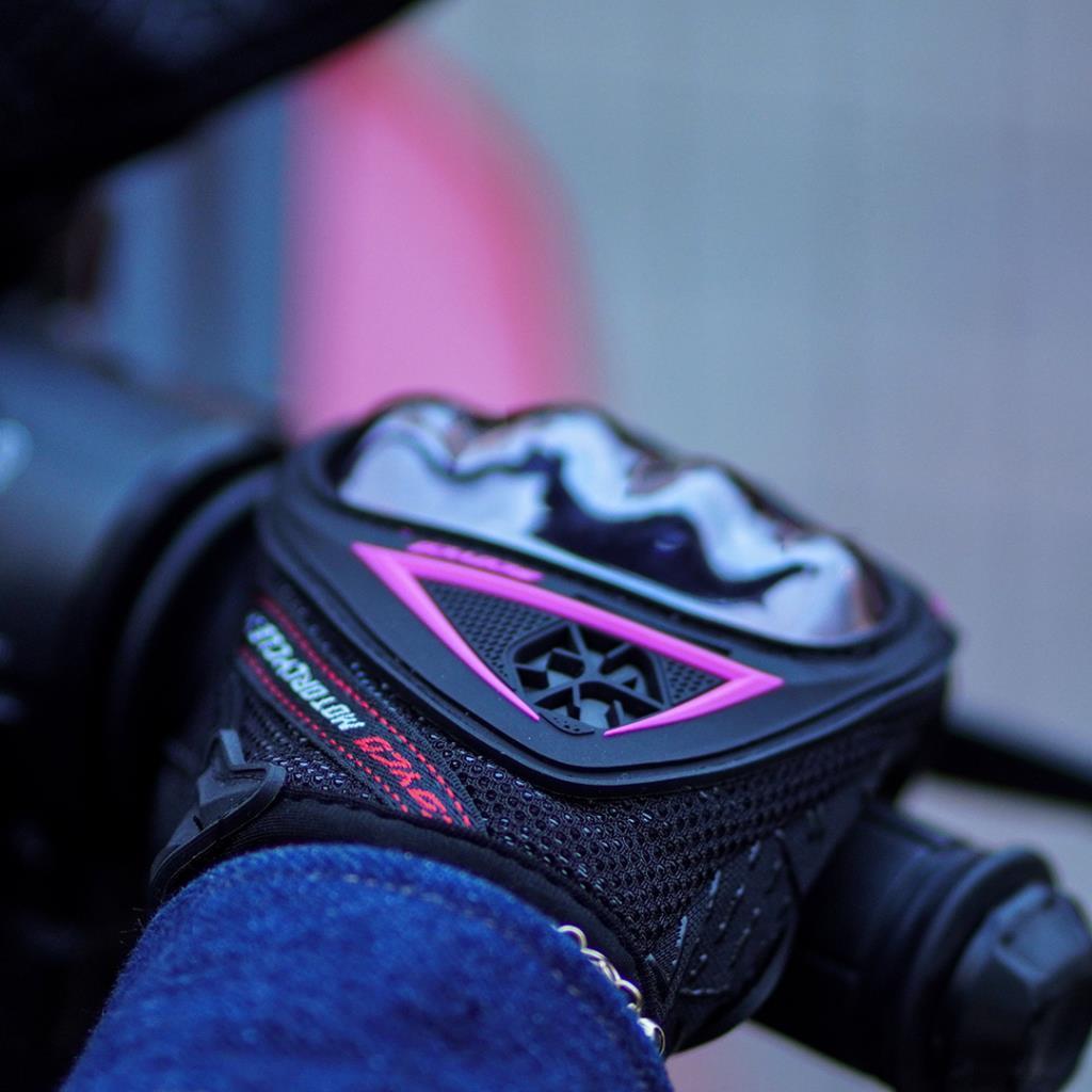 Scoyco mc44w pembe-siyah kadın motosiklet eldiveni - ride4moto Scoyco MC44W Pembe-Siyah Kadın Motosiklet Eldiveni - Görsel 6