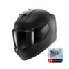 Shark d-skwal 3 dark shadow edition mat siyah kask - ride4moto Shark D-Skwal 3 Dark Shadow Edition Mat Siyah Kask - Ride4Moto