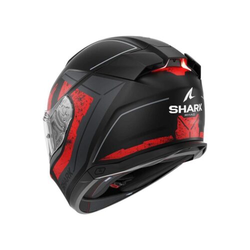 Shark Skwal İ3 Rhad Mat Siyah - Kırmızı Kask - Ride4Moto