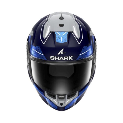 Shark Skwal İ3 Rhad Mavi-Gri Kask - Ride4Moto