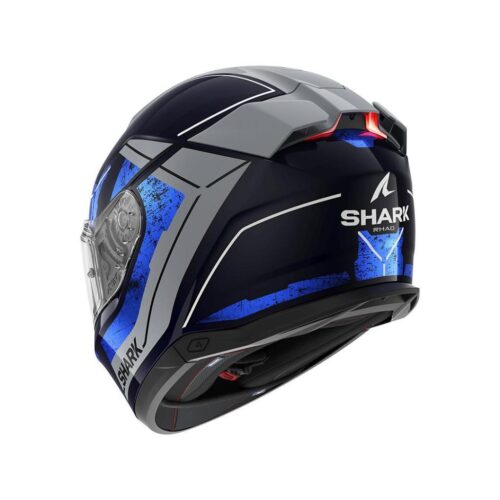 Shark Skwal İ3 Rhad Mavi-Gri Kask - Ride4Moto