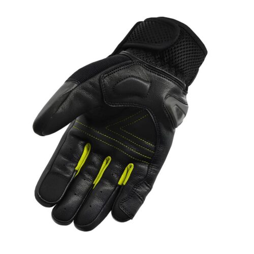 Vexo Speed Up Motosiklet Eldiveni Siyah-Neon Sarı - Ride4Moto