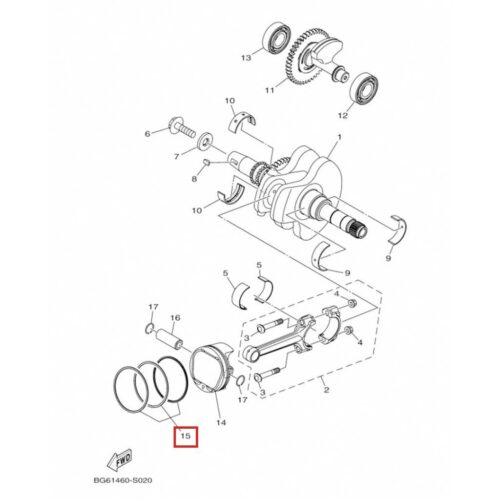 XMAX 250 / 300 Segman (2018-2024) - B74E16031000 - Ride4Moto