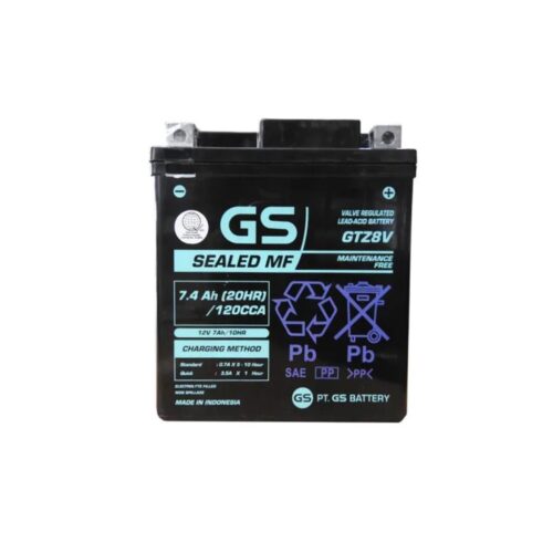 Yamaha gs gtz8v 12v 7. 4ah akü xmax / r25 / mt-25 - 1wdh21000100 - ride4moto Yamaha GS GTZ8V 12V 7.4Ah Akü XMAX / R25 / MT-25 - 1WDH21000100 - Ride4Moto