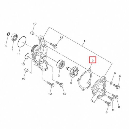 Yamaha nmax 125 / nmax 155 devir daim contası (2015-2020) - 2dpe24280000 - ride4moto Yamaha NMAX 125 / NMAX 155 Devir Daim Contası (2015-2020) - 2DPE24280000 - Ride4Moto