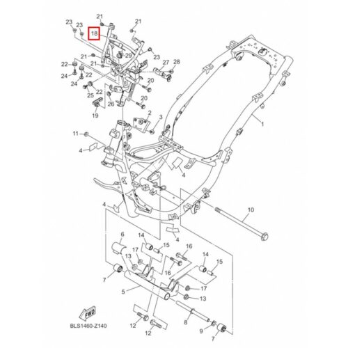 Yamaha NMAX 125 / 125 Tech Max Kafa Demiri (2025) - BLSF83560000 - Ride4Moto