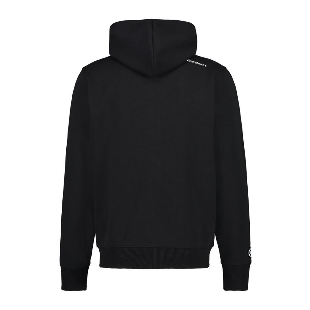 Yamaha revs zip-up siyah erkek hoodie - b19at107b00 - ride4moto Yamaha Revs Zip-Up Siyah Erkek Hoodie - B19AT107B00 - Görsel 2