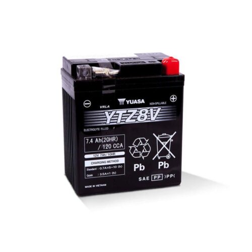 Yuasa 12V 7.4Ah Motosiklet Aküsü X-Max 250/300 - R25 / MT25 - Ride4Moto