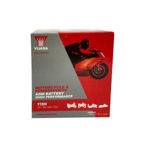 Yuasa 12V 7.4Ah Motosiklet Aküsü X-Max 250/300 - R25 / MT25 - Ride4Moto