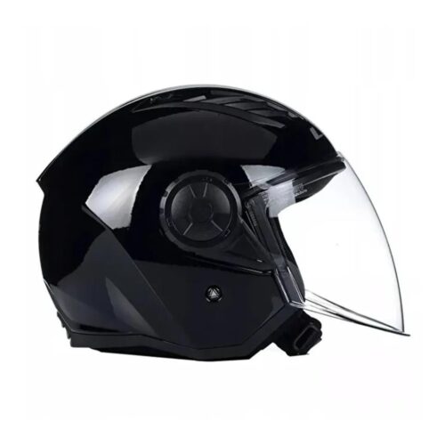 Ls2 airflow 2 parlak siyah kask - ride4moto LS2 Airflow 2 Parlak Siyah Kask - Görsel 2