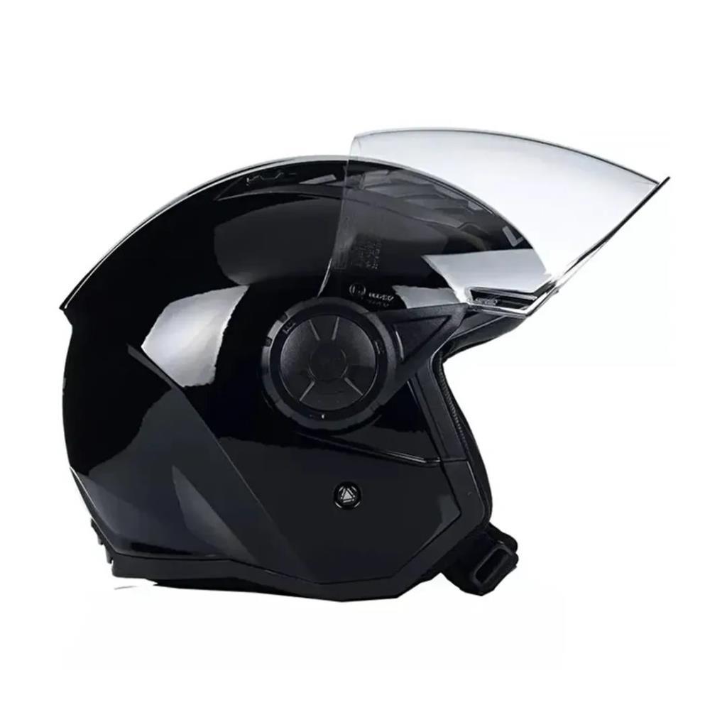 Ls2 airflow 2 parlak siyah kask - ride4moto LS2 Airflow 2 Parlak Siyah Kask - Görsel 3