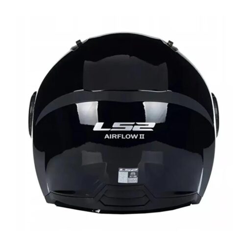Ls2 airflow 2 parlak siyah kask - ride4moto LS2 Airflow 2 Parlak Siyah Kask - Görsel 4