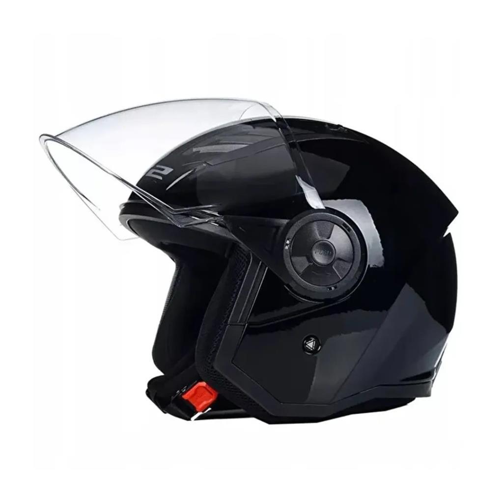 Ls2 airflow 2 parlak siyah kask - ride4moto LS2 Airflow 2 Parlak Siyah Kask - Görsel 6