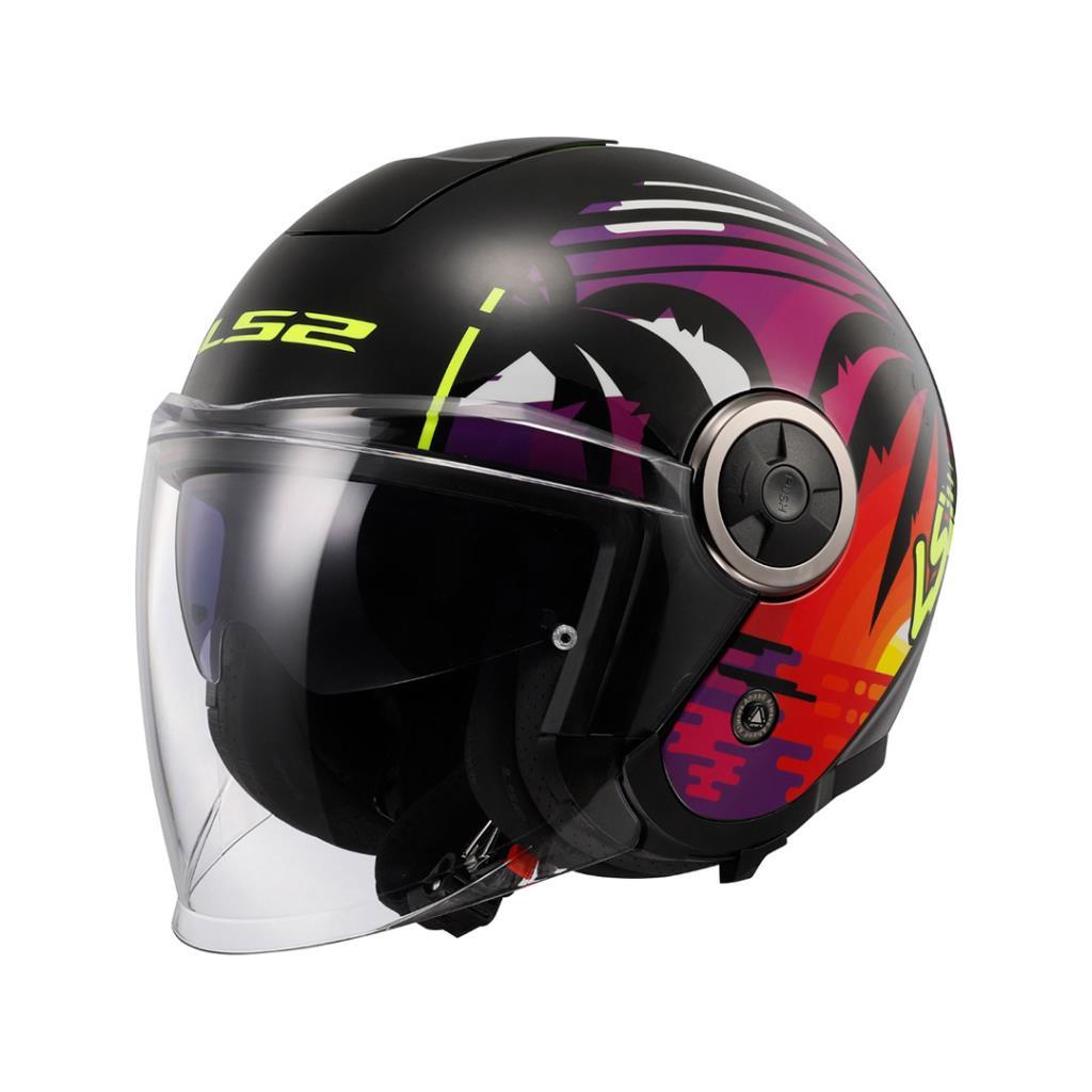 Ls2 classy palm siyah kask - ride4moto LS2 Classy Palm Siyah Kask