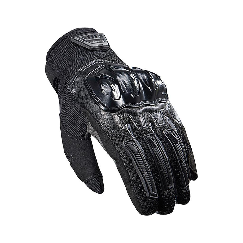 Scoyco mc183 siyah motosiklet eldiveni - ride4moto Scoyco MC183 Siyah Motosiklet Eldiveni