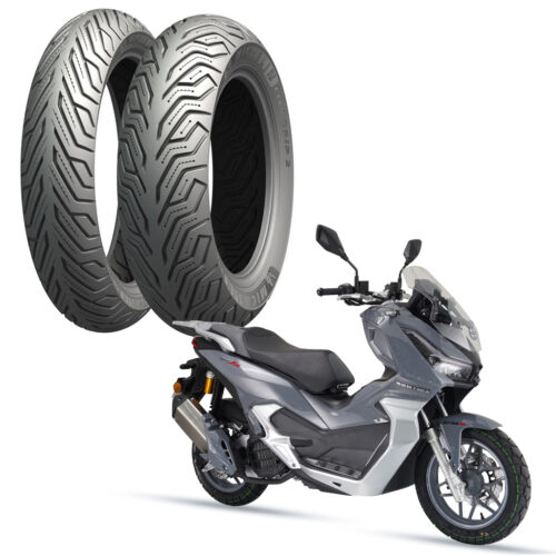 Michelin City Grip 2 Arora Beatrix Lastik Takımı 110/80-14 Ön ve 130/70-13 Arka