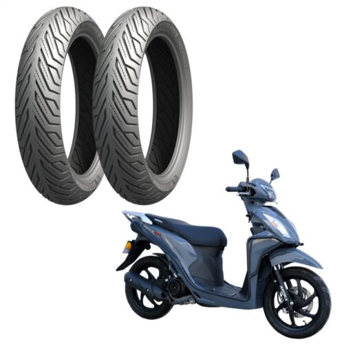 Michelin City Grip 2 Arora Boss 50 / Boss 125 Lastik Takımı 90/90-14 Ön ve 90/90-14 Arka