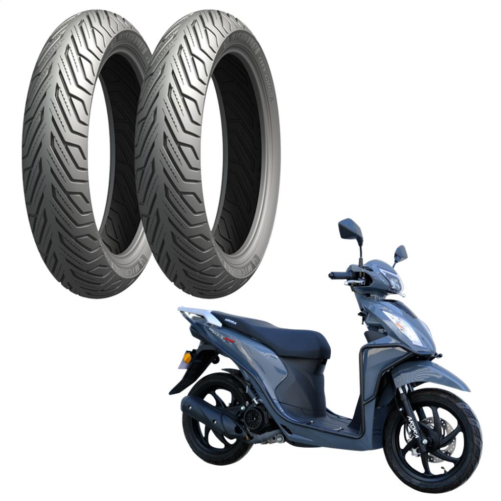 Michelin city grip 2 arora boss 50 / boss 125 lastik takımı 90/90-14 ön ve 90/90-14 arka - ride4moto Michelin City Grip 2 Arora Boss 50 / Boss 125 Lastik Takımı 90/90-14 Ön ve 90/90-14 Arka